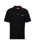 HUGO Tricou 'Daipo' negru / alb - Pled.ro