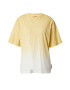 HUGO Red Tricou 'Dalonia' galben citron / alb - Pled.ro