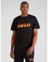 HUGO Red Tricou 'Danda' galben închis / portocaliu / roșu / negru - Pled.ro