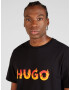 HUGO Red Tricou 'Danda' galben închis / portocaliu / roșu / negru - Pled.ro