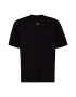 HUGO Red Tricou 'Dapolino' negru / alb - Pled.ro