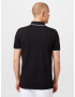 HUGO Red Tricou 'Dinoso' negru / alb - Pled.ro