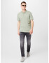 HUGO Red Tricou 'Donos' verde pastel / alb - Pled.ro