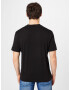 HUGO Tricou 'Dontevideo' negru / alb - Pled.ro