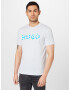 HUGO Tricou 'Dulivio' albastru deschis / gri deschis - Pled.ro