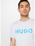 HUGO Tricou 'Dulivio' albastru deschis / gri deschis - Pled.ro