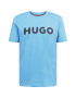 HUGO Tricou 'Dulivio' albastru / negru - Pled.ro