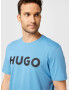 HUGO Tricou 'Dulivio' albastru / negru - Pled.ro