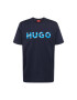 HUGO Tricou 'Dulivio' azur / azuriu / albastru închis - Pled.ro