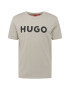 HUGO Tricou 'Dulivio' bej deschis / negru - Pled.ro