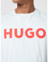 HUGO Tricou 'Dulivio' verde pastel / roșu deschis - Pled.ro