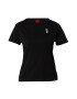 HUGO Tricou negru / alb - Pled.ro