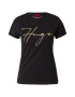 HUGO Tricou 'The Slim Tee 17' auriu / negru - Pled.ro