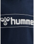 Hummel Bluză de molton bleumarin / alb - Pled.ro