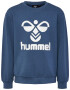 Hummel Bluză de molton indigo / alb - Pled.ro