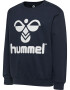 Hummel Bluză de molton bleumarin / alb - Pled.ro