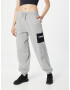 Hummel Pantaloni 'DACIA' gri deschis / negru / alb - Pled.ro