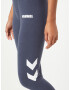 Hummel Pantaloni sport albastru porumbel / alb - Pled.ro