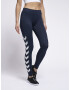 Hummel Pantaloni sport bleumarin / alb - Pled.ro