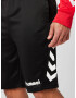 Hummel Pantaloni sport negru / alb - Pled.ro