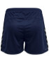 Hummel Pantaloni sport 'Poly' albastru marin / gri argintiu / negru / alb - Pled.ro