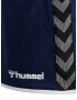 Hummel Pantaloni sport 'Poly' albastru marin / gri argintiu / negru / alb - Pled.ro