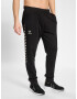 Hummel Pantaloni sport 'Staltic' negru / alb - Pled.ro