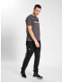 Hummel Pantaloni sport 'Staltic' negru / alb - Pled.ro