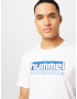 Hummel Tricou albastru / alb - Pled.ro