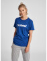 Hummel Tricou albastru / alb - Pled.ro