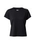 Hummel Tricou 'Aura' negru / alb - Pled.ro