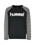 Hummel Tricou 'BOYS' gri amestecat / negru / alb - Pled.ro