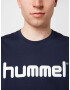 Hummel Tricou bleumarin / alb - Pled.ro