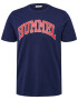 Hummel Tricou 'BILL' albastru marin / roșu rodie / alb - Pled.ro