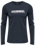 Hummel Tricou funcțional 'Legacy' albastru porumbel / alb - Pled.ro