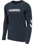 Hummel Tricou funcțional 'Legacy' albastru porumbel / alb - Pled.ro