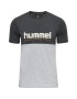 Hummel Tricou funcțional 'Manfred' gri metalic / gri amestecat / portocaliu / alb - Pled.ro