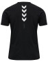 Hummel Tricou funcțional maro deschis / negru / alb - Pled.ro