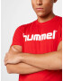 Hummel Tricou roșu / alb - Pled.ro