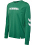 Hummel Tricou funcțional verde iarbă / alb - Pled.ro