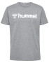 Hummel Tricou 'Go 2.0' gri amestecat / alb - Pled.ro