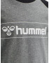 Hummel Tricou gri amestecat / negru / alb - Pled.ro