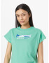 Hummel Tricou 'Jasira' albastru / verde neon / alb - Pled.ro