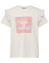 Hummel Tricou 'Kim' bej / rosé / alb murdar - Pled.ro