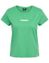 Hummel Tricou 'LEGACY' verde / alb - Pled.ro