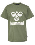 Hummel Tricou funcțional 'Tres' verde / alb - Pled.ro