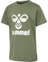 Hummel Tricou funcțional 'Tres' verde / alb - Pled.ro