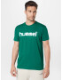 Hummel Tricou verde / alb - Pled.ro