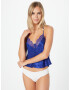 Hunkemöller Bluză de noapte bleumarin / albastru regal - Pled.ro