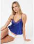 Hunkemöller Bluză de noapte bleumarin / albastru regal - Pled.ro